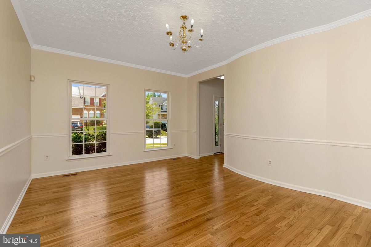 Empty room, Interior, Wood Texture Flooring