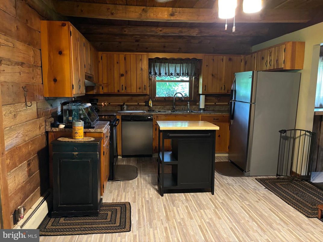 Interior, Kitchen, Wooden Ceilings, Wood Texture Flooring, Wooden Walls
