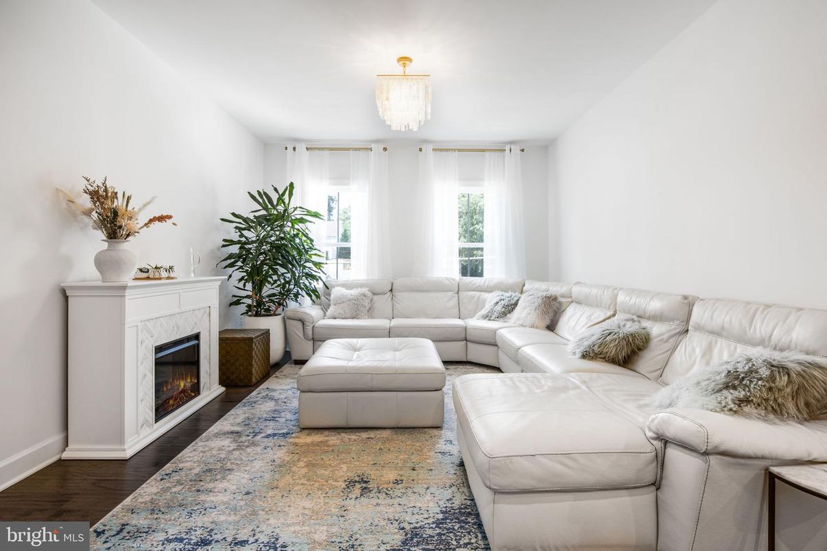 Chandelier, Fireplace, Interior, Living room, Wood Texture Flooring