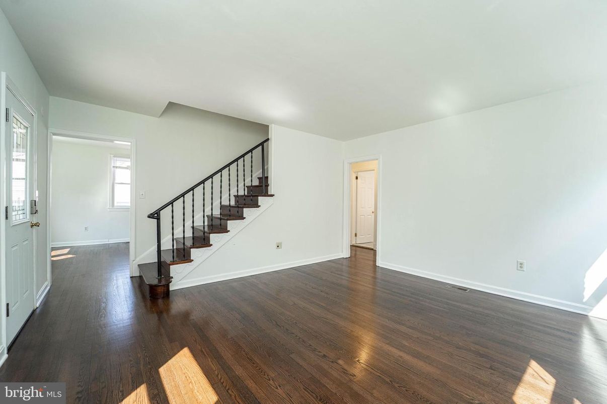 Empty room, Interior, Wood Texture Flooring