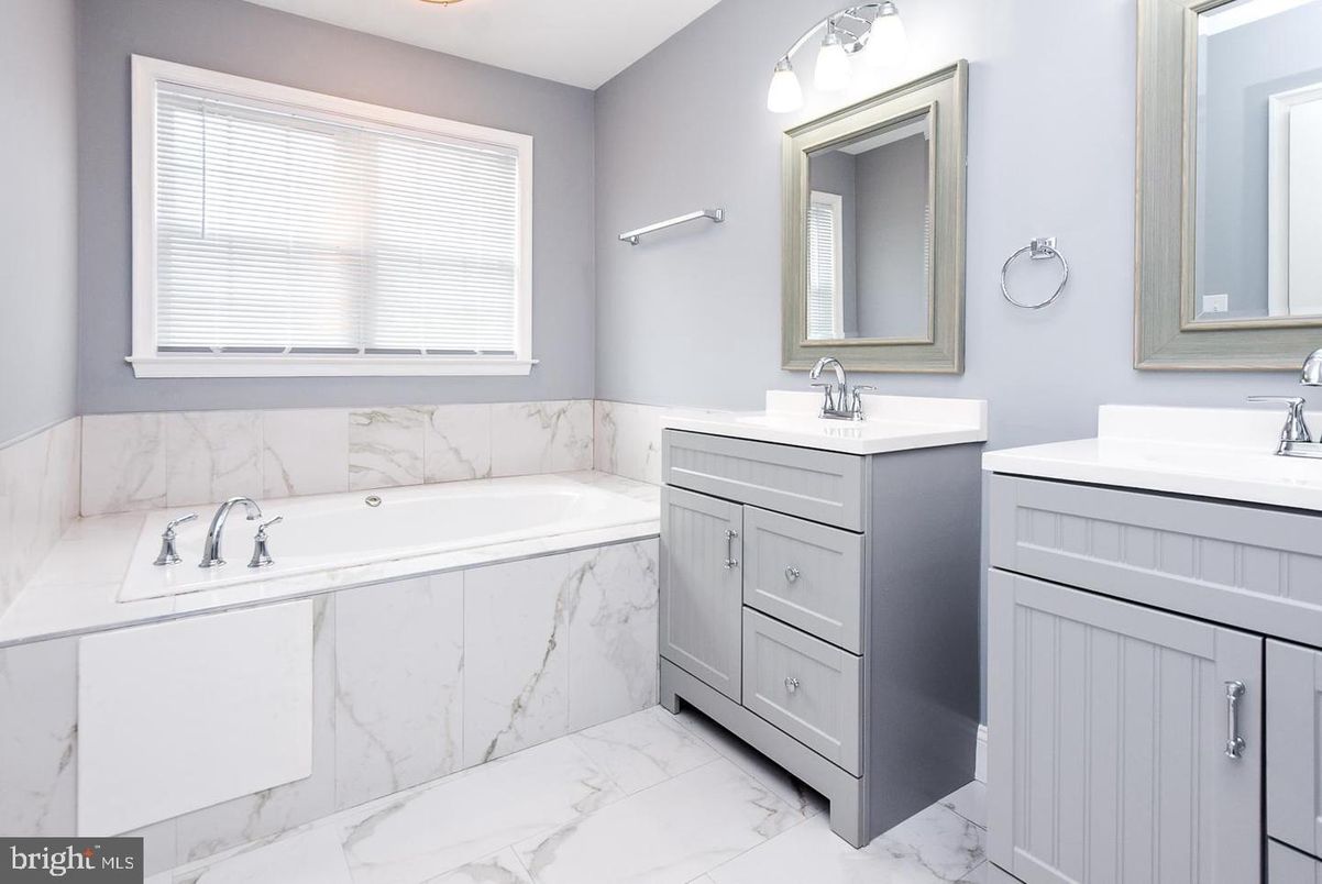 Bathroom, Dual Sink Vanities, Interior, Marble, Marble Walls