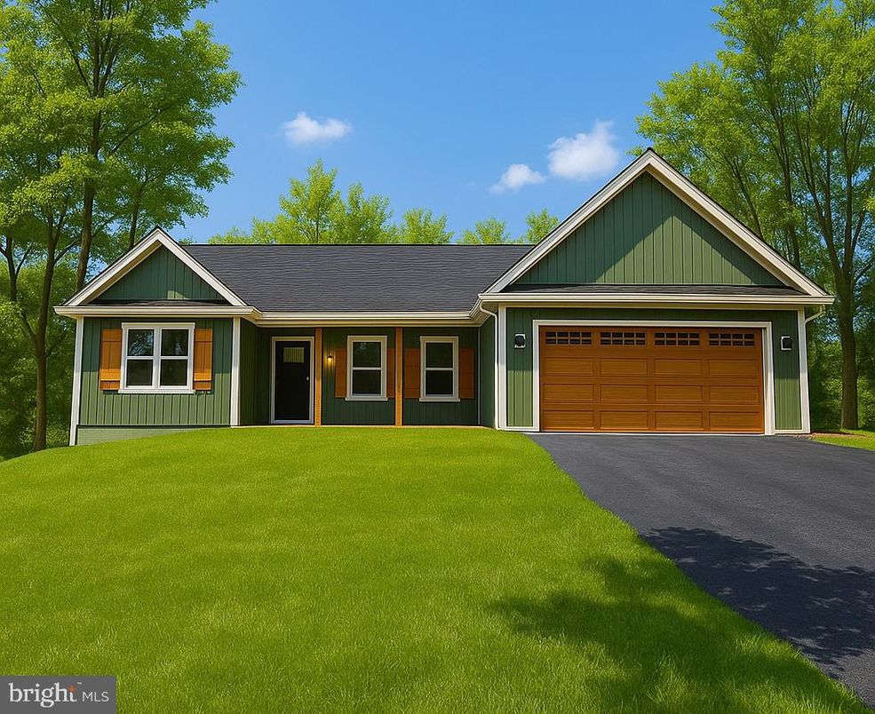 Attached, Exterior, Facade, Ranch
