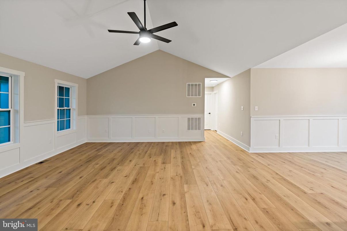 Empty room, Interior, Wood Texture Flooring