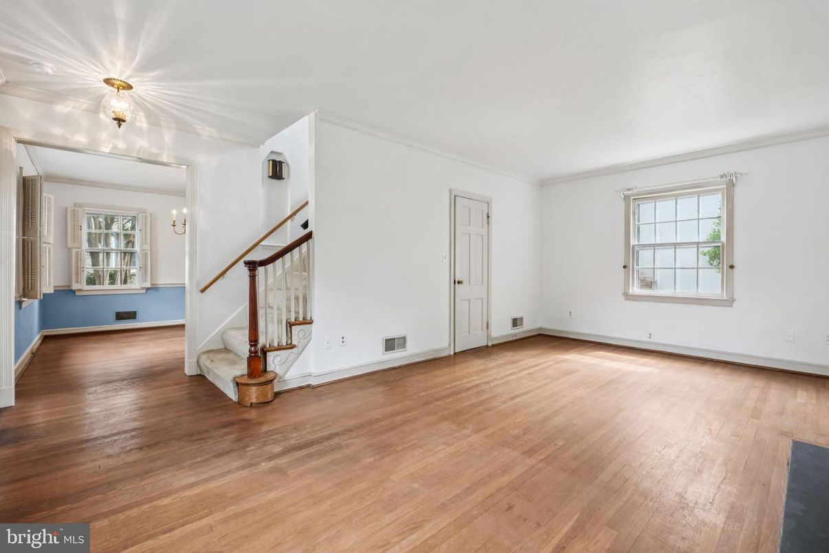Empty room, Interior, Wood Texture Flooring