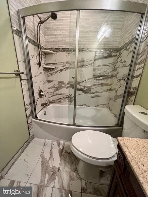 Bathroom, Glass Shower, Interior, Marble, Marble Walls