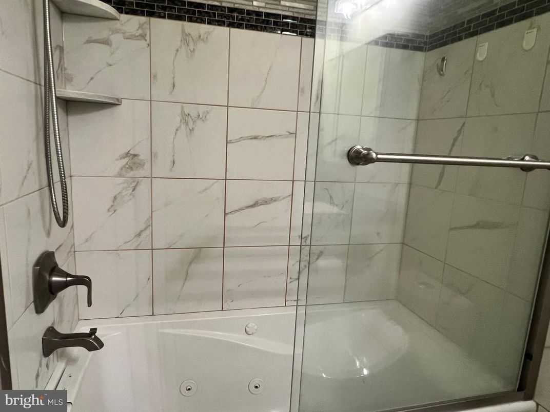 Bathroom, Glass Shower, Interior, Marble Walls