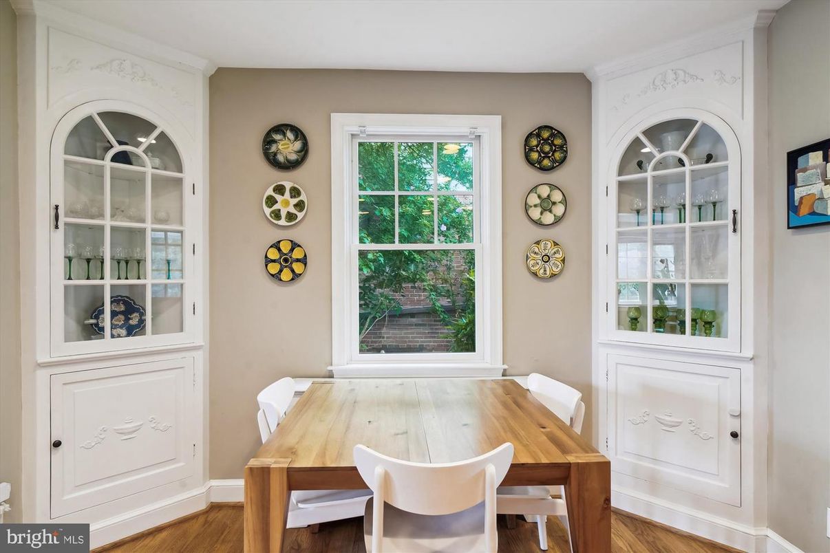 Dining room, Interior, Wood Texture Flooring