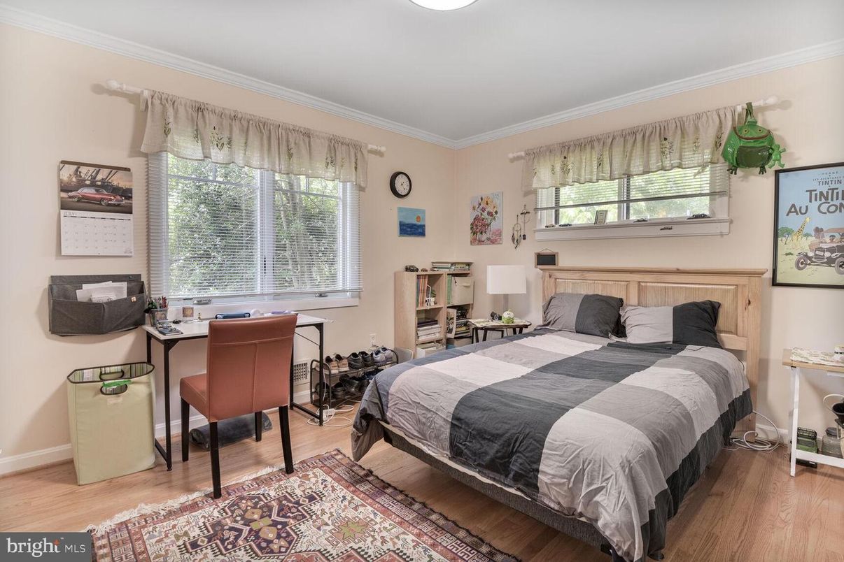 Bedroom, Home Office, Interior, Wood Texture Flooring