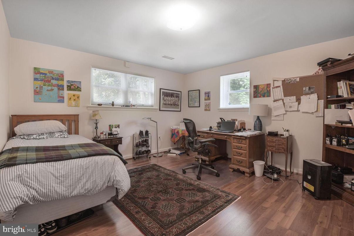 Bedroom, Home Office, Interior, Wood Texture Flooring