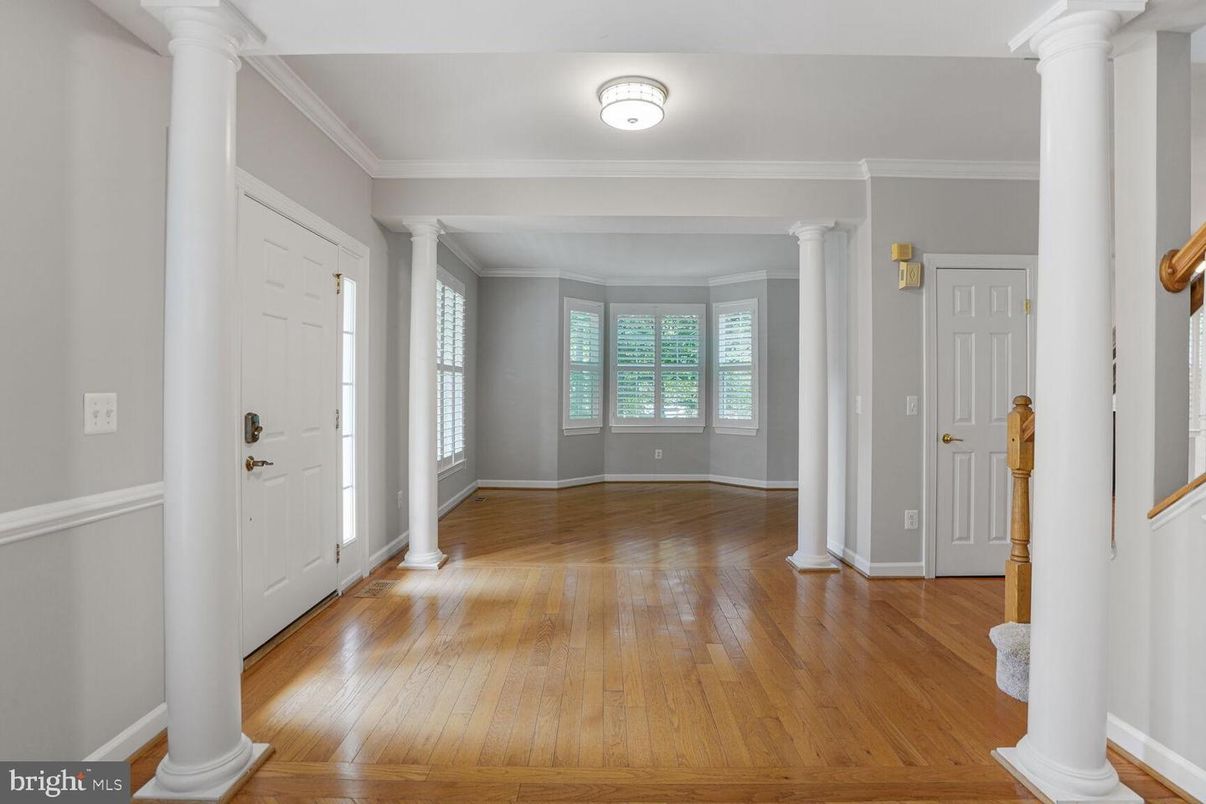 Empty room, Interior, Wood Texture Flooring