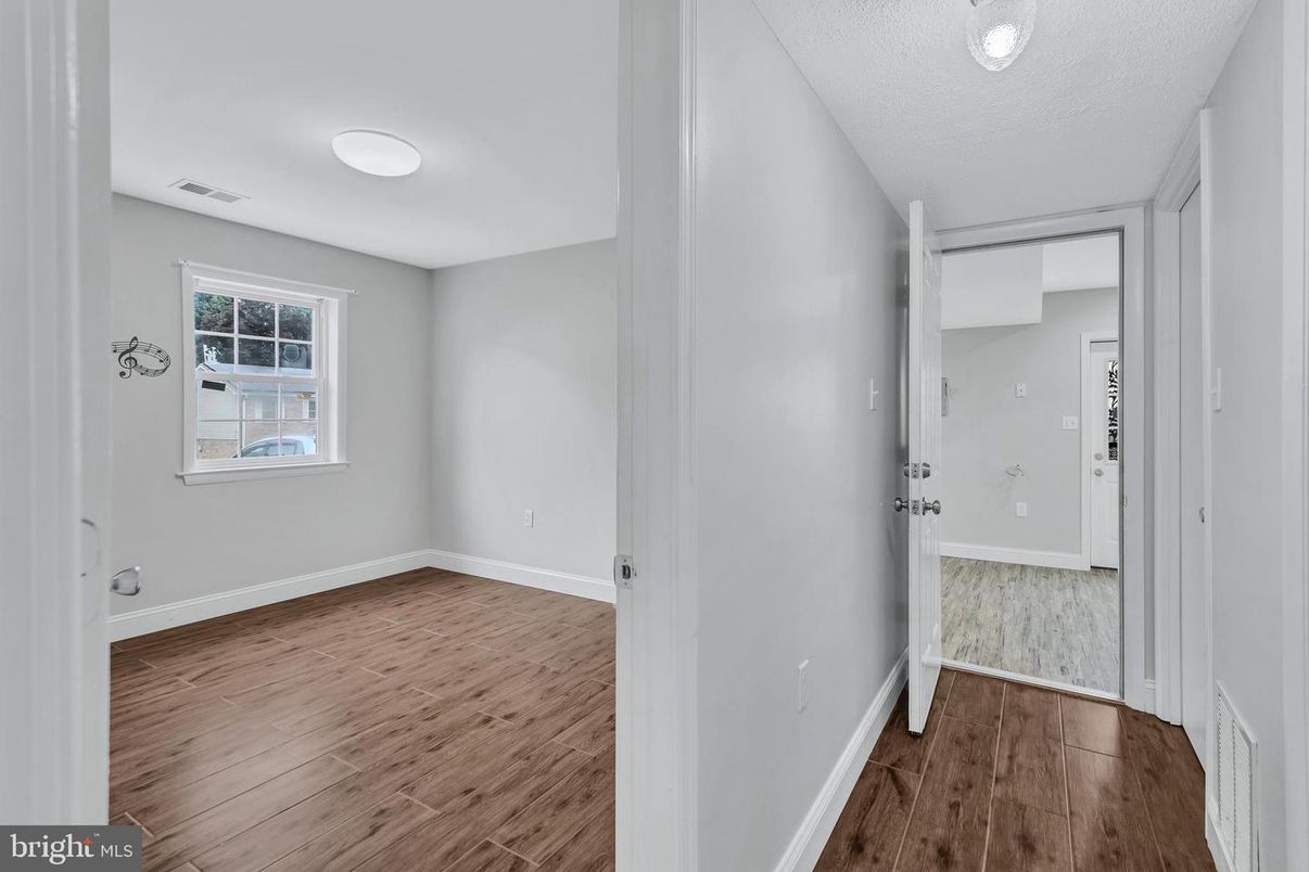 Empty room, Interior, Wood Texture Flooring