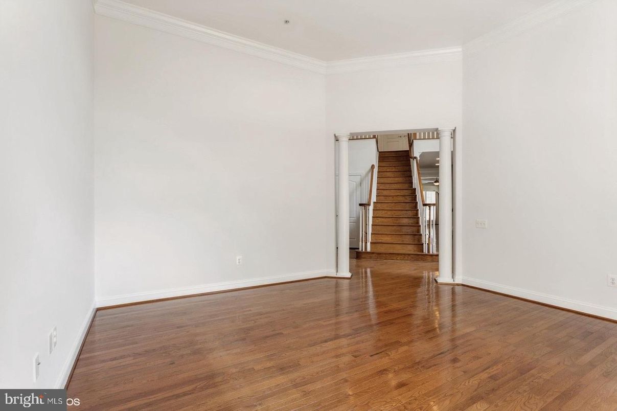 Empty room, Interior, Wood Texture Flooring
