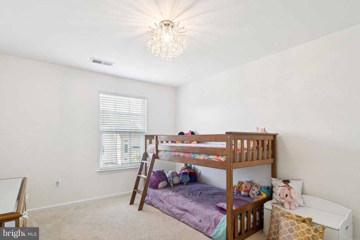 Bedroom, Chandelier, Interior