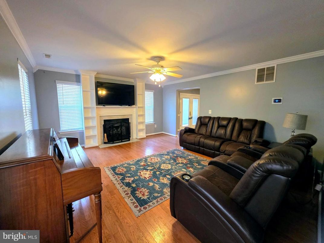 Fireplace, Interior, Living room, Wood Texture Flooring