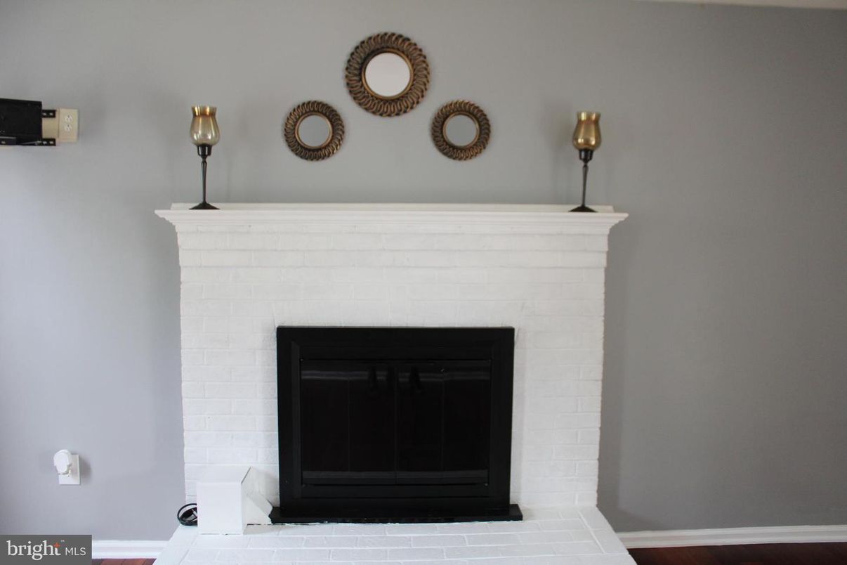 Fireplace, Interior, Wood Texture Flooring