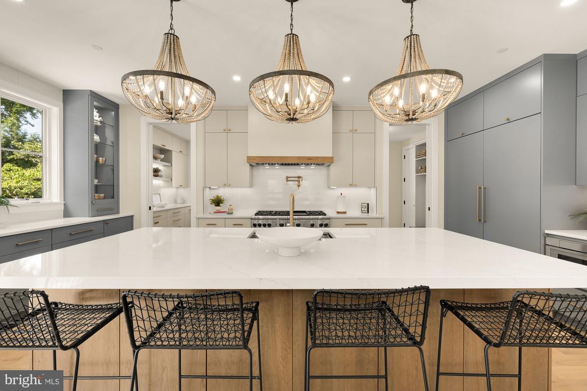 Interior, Kitchen, Pendant Lights, Recessed Lighting