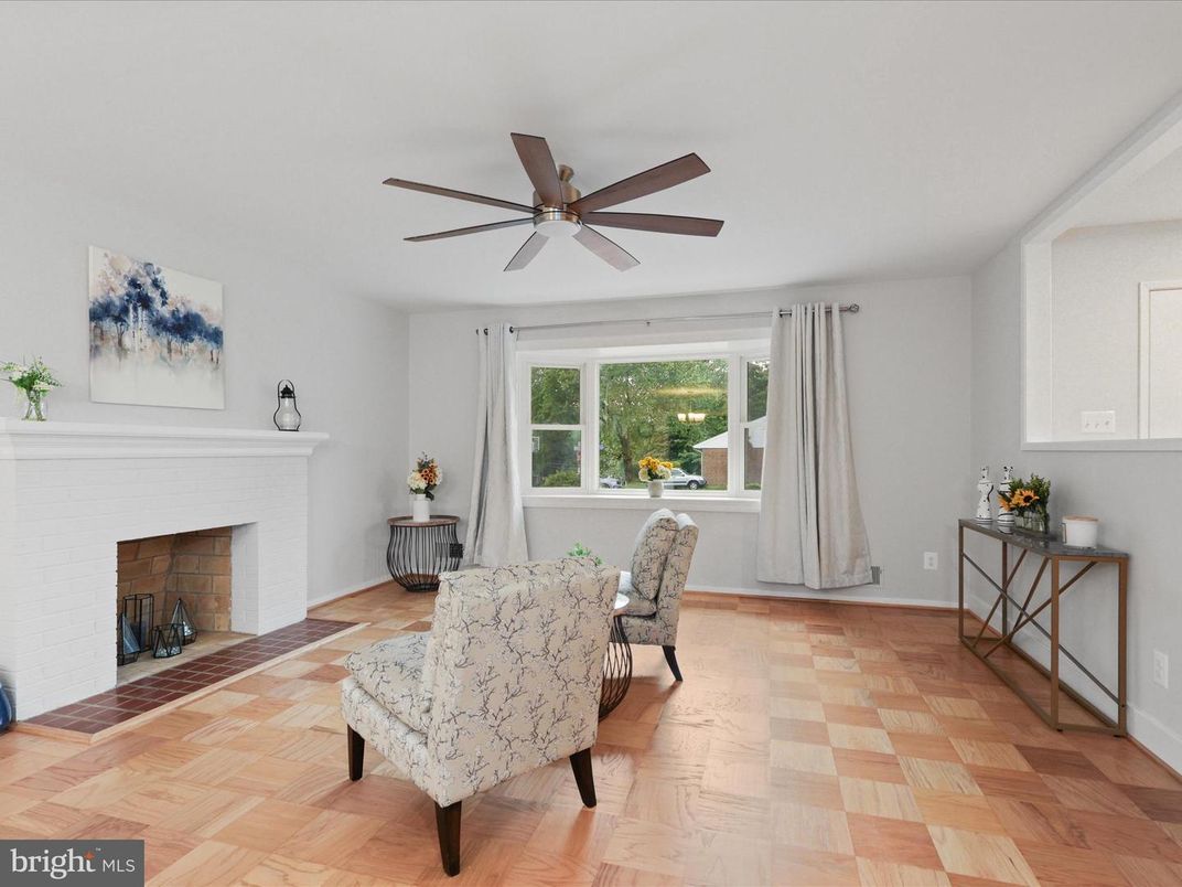 Fireplace, Interior, Wood Texture Flooring