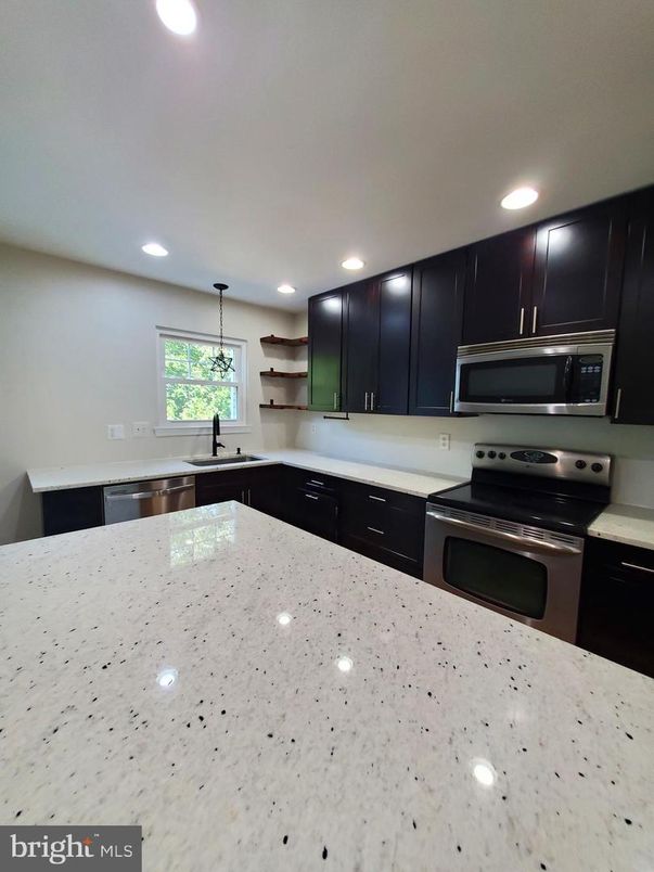 Interior, Kitchen, Recessed Lighting, Stainless Steel Appliances