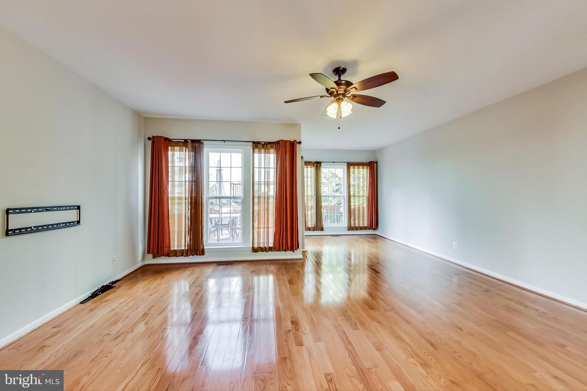 Empty room, Interior, Wood Texture Flooring