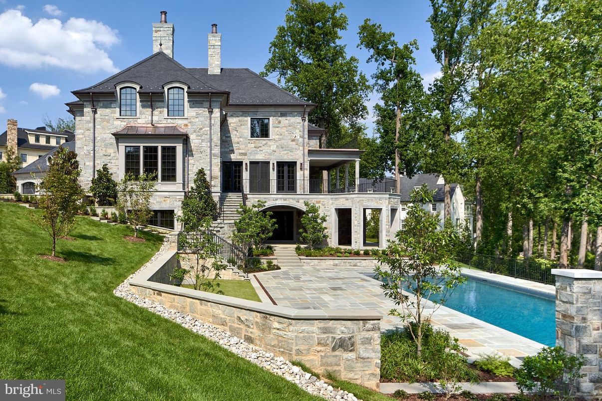 Exterior, Facade, Pool, French Provincial