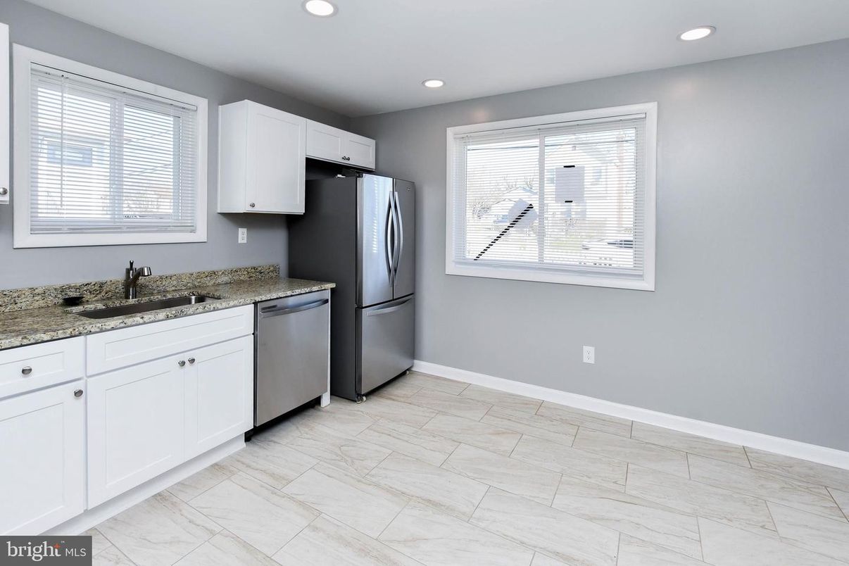 Interior, Kitchen, Marble, Recessed Lighting
