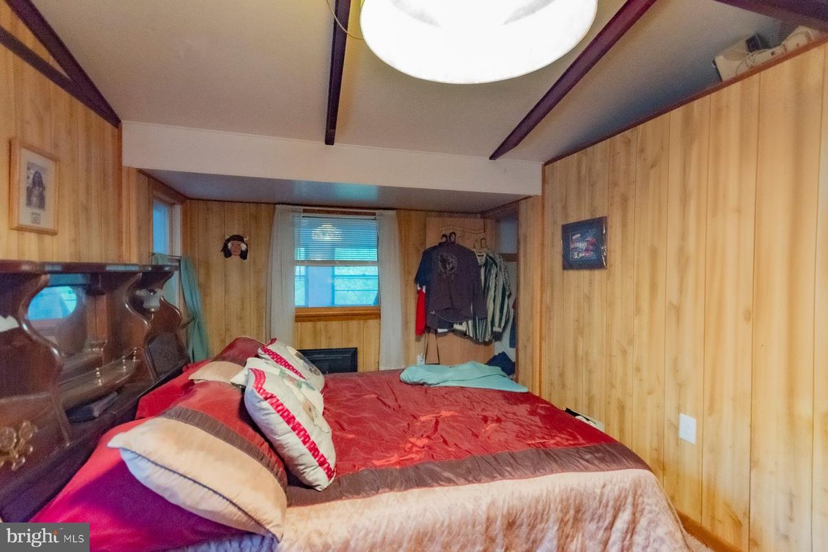 Bedroom, Interior, Wooden Walls
