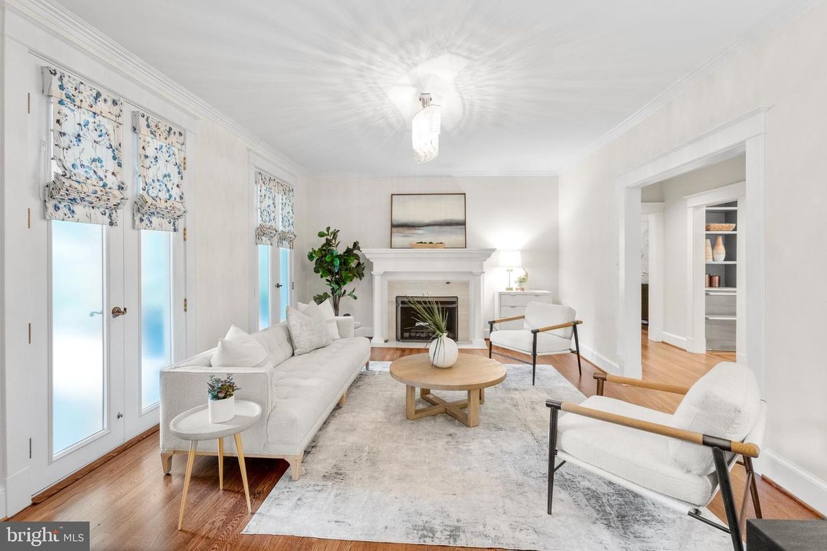 Chandelier, Fireplace, Interior, Living room, Wood Texture Flooring