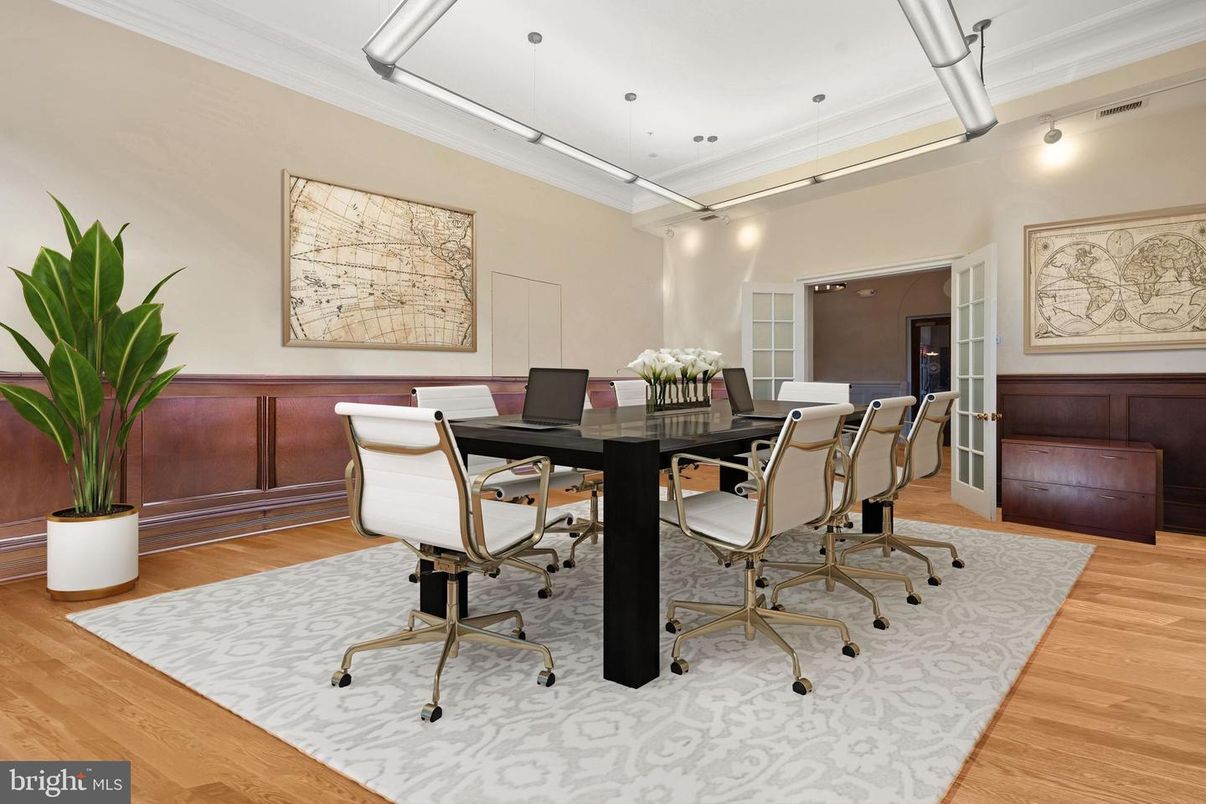 Dining room, Interior, Wood Texture Flooring