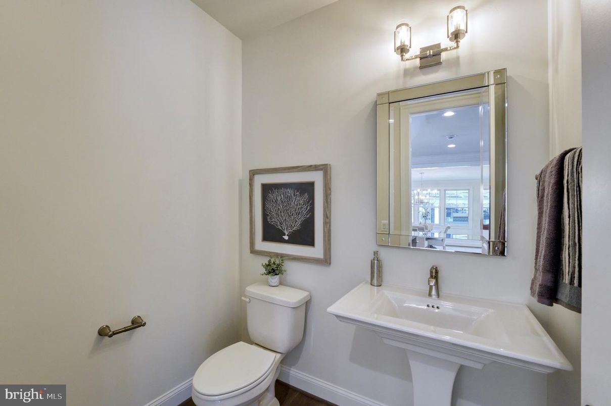 Bathroom, Interior, Wood Texture Flooring