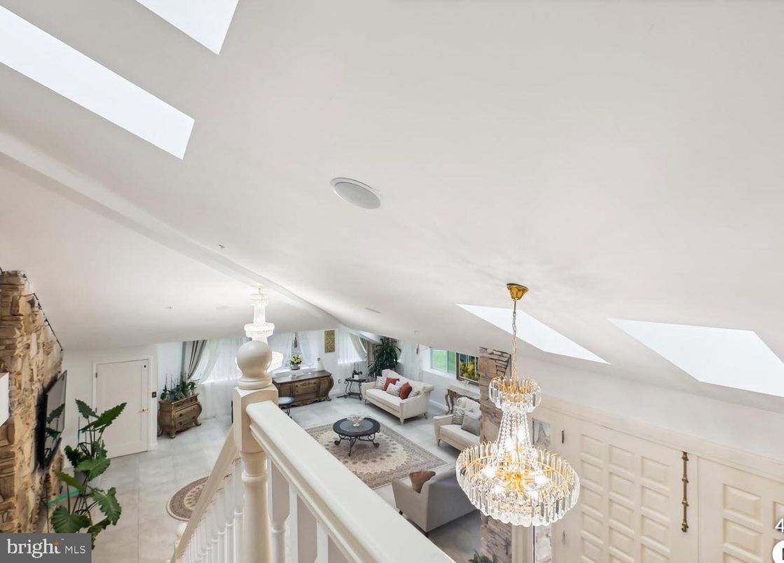 Chandelier, Interior, Recessed Lighting