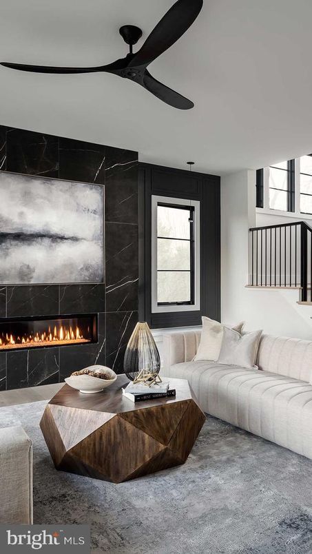 Fireplace, Interior, Living room