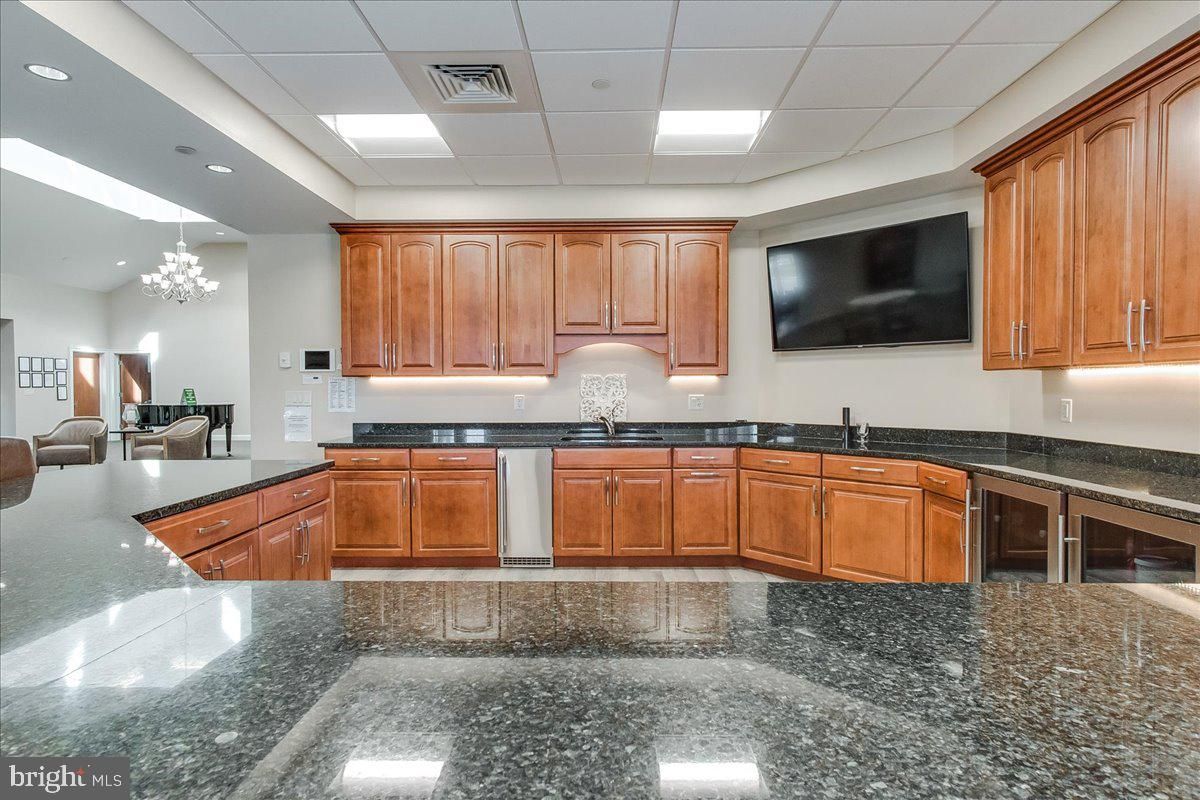 Chandelier, Interior, Kitchen, Recessed Lighting