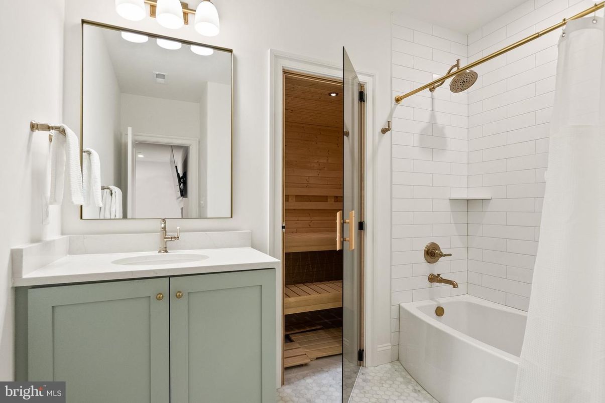 Bathroom, Interior, Sauna Room