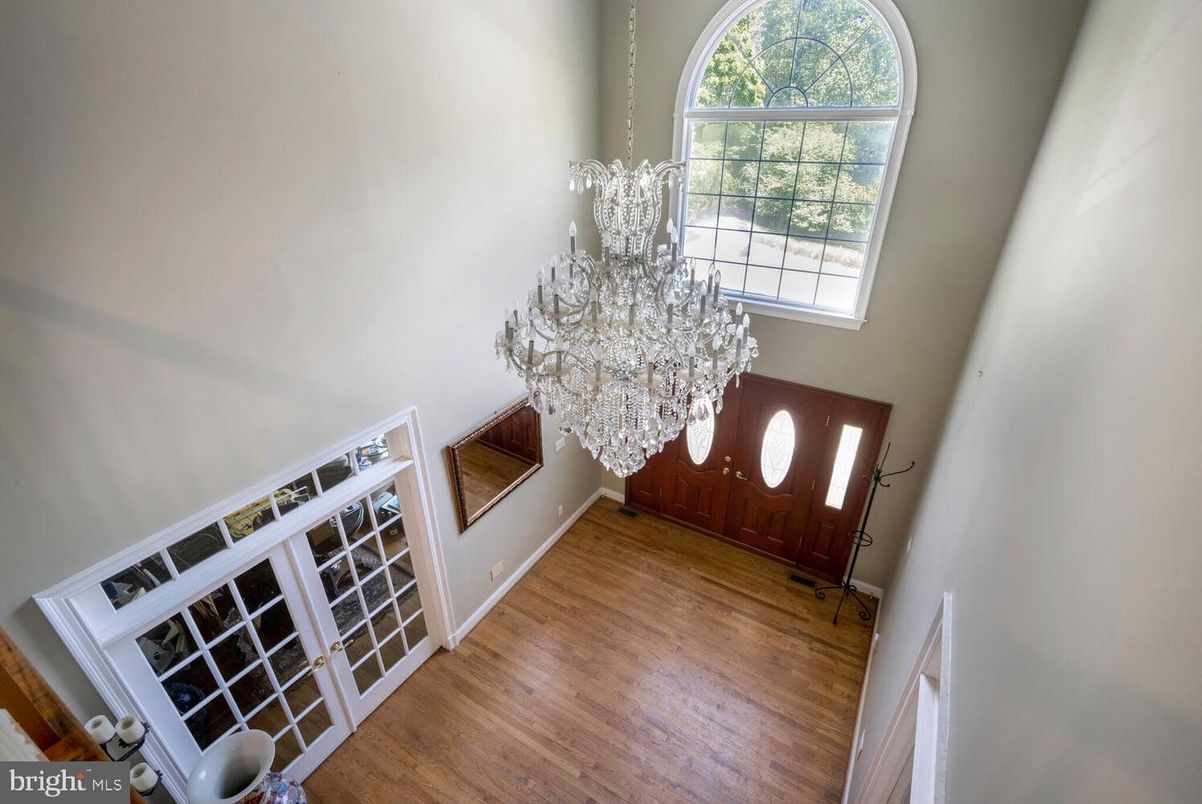 Chandelier, Interior, Wood Texture Flooring