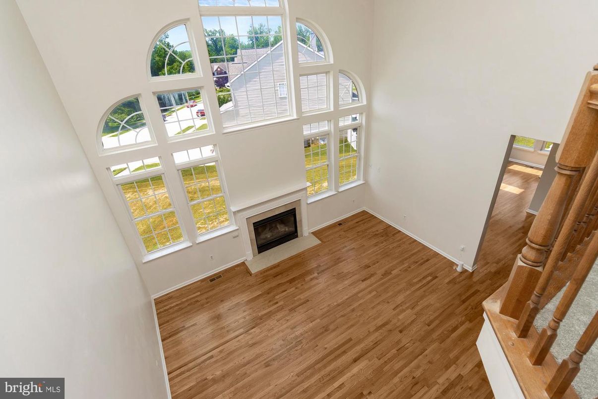 Fireplace, Interior, Wood Texture Flooring