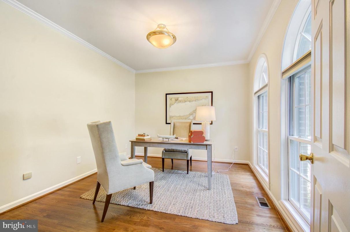 Home Office, Interior, Wood Texture Flooring