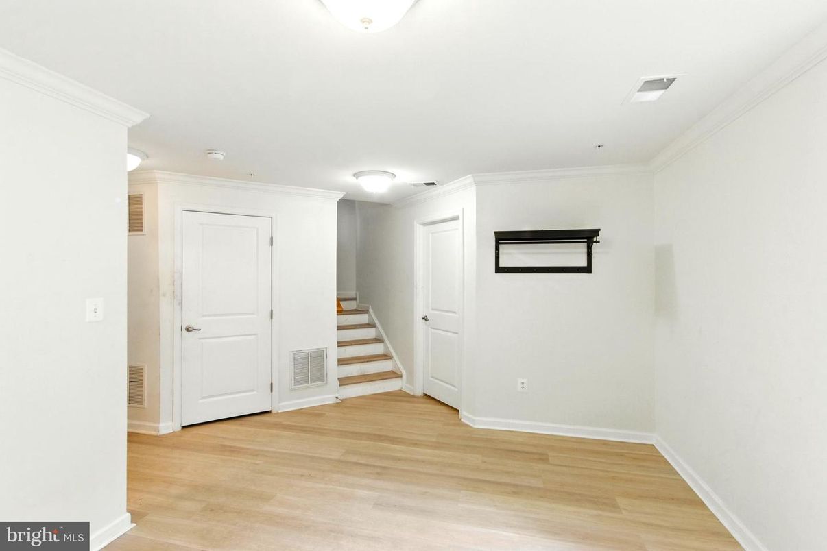 Empty room, Interior, Wood Texture Flooring