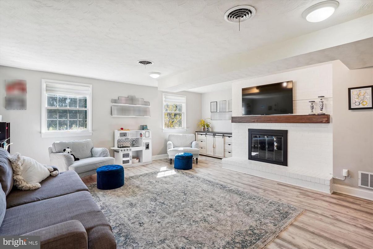 Fireplace, Interior, Living room, Wood Texture Flooring