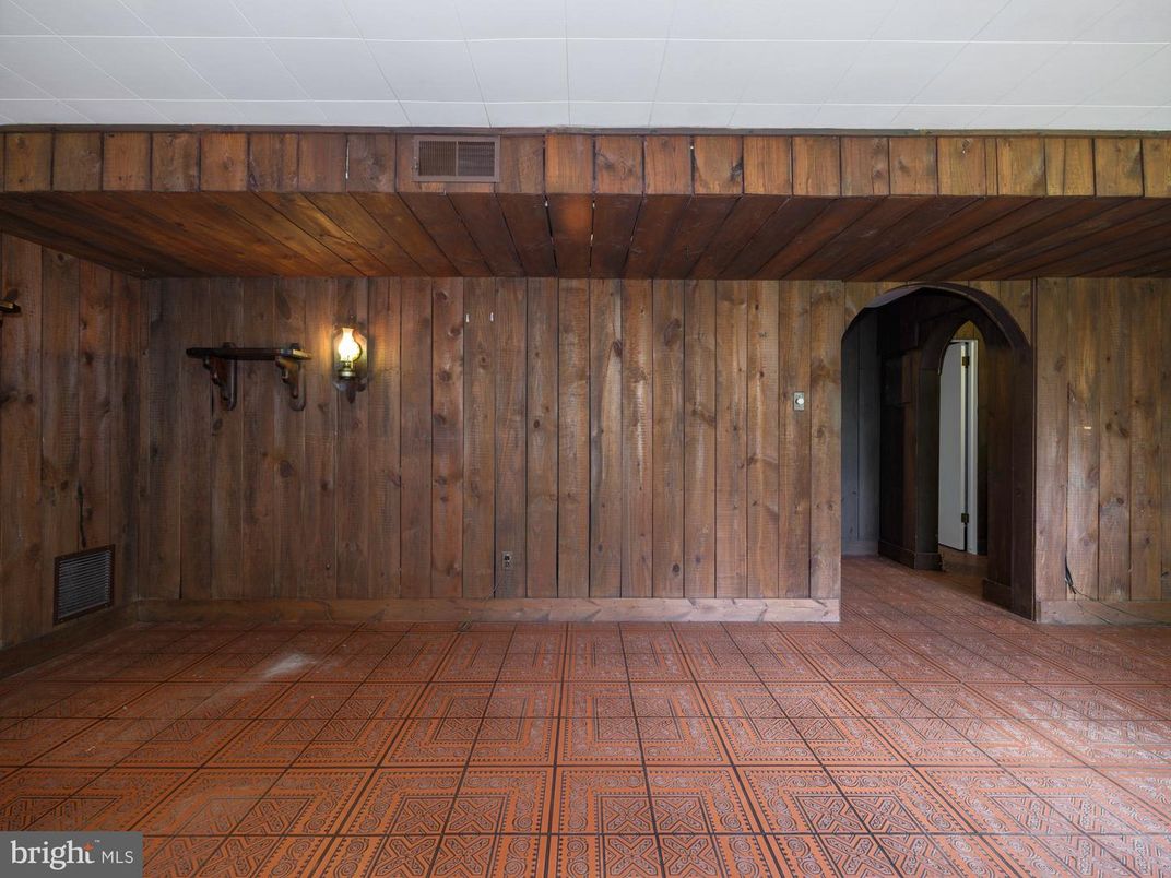 Empty room, Interior, Wooden Walls