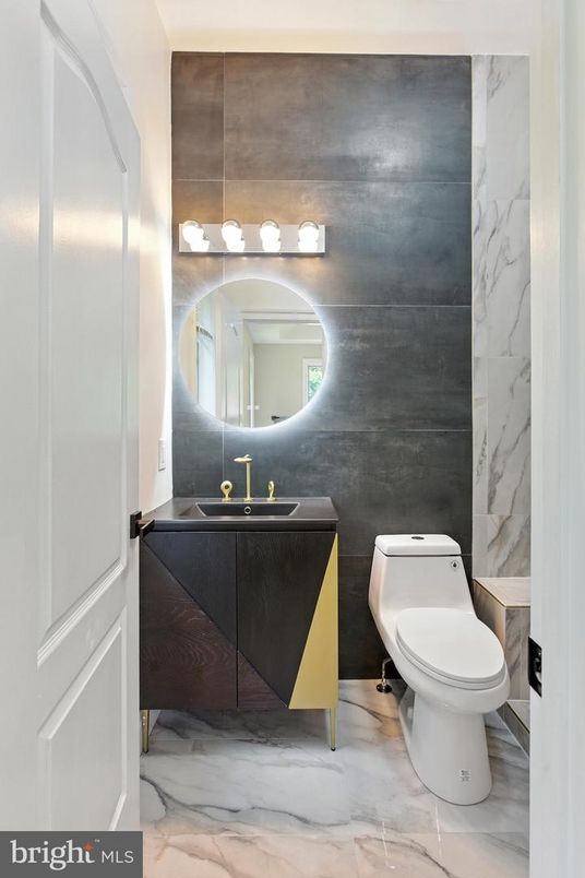Bathroom, Interior, Marble, Marble Walls