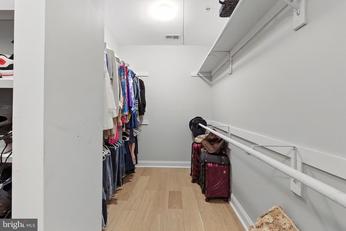 Interior, Walk-in Closets, Wood Texture Flooring