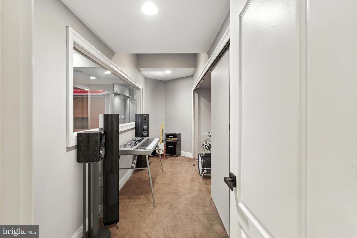 Home Office, Interior, Recessed Lighting
