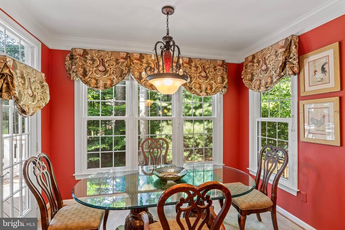Dining room, Interior, Pendant Lights