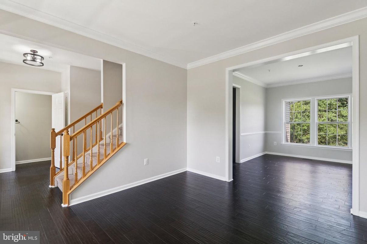 Empty room, Interior, Wood Texture Flooring