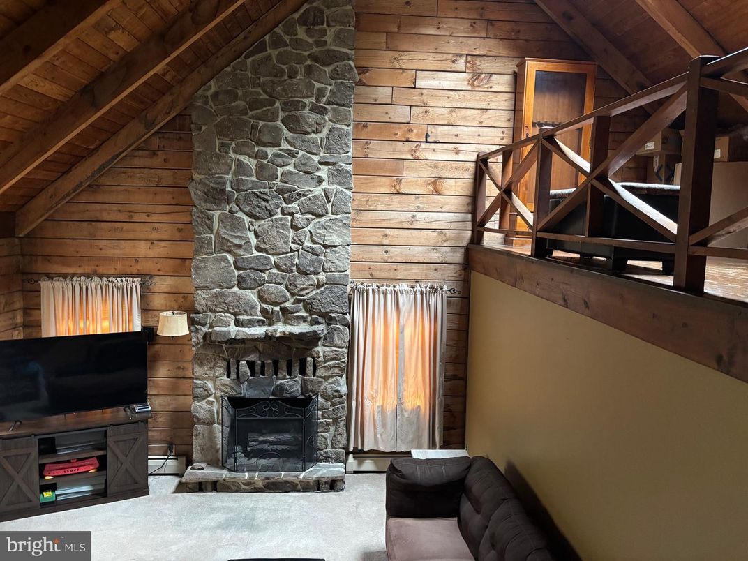 Fireplace, Interior, Stone Walls, Wooden Beams, Wooden Ceilings, Wooden Walls