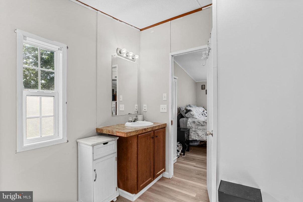 Bathroom, Interior, Wood Texture Flooring