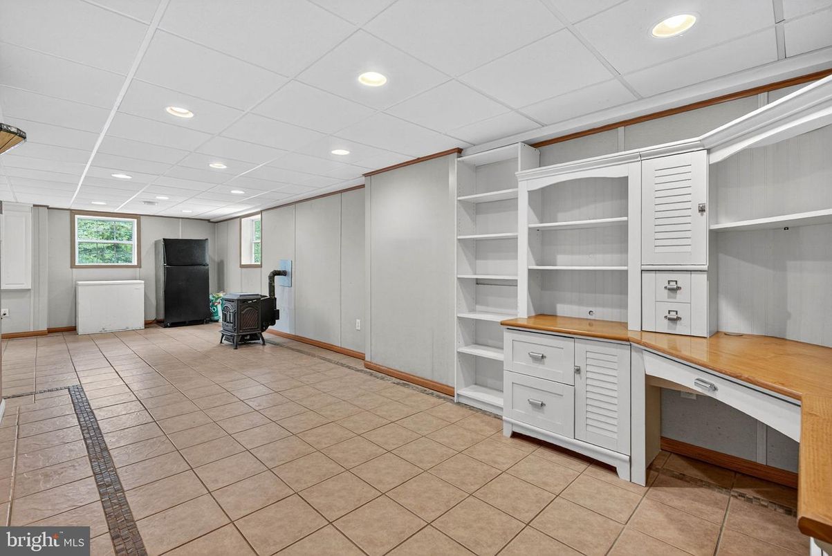 Home Office, Interior, Recessed Lighting