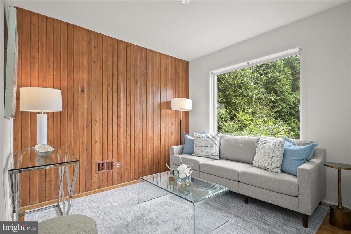 Interior, Living room, Wooden Walls
