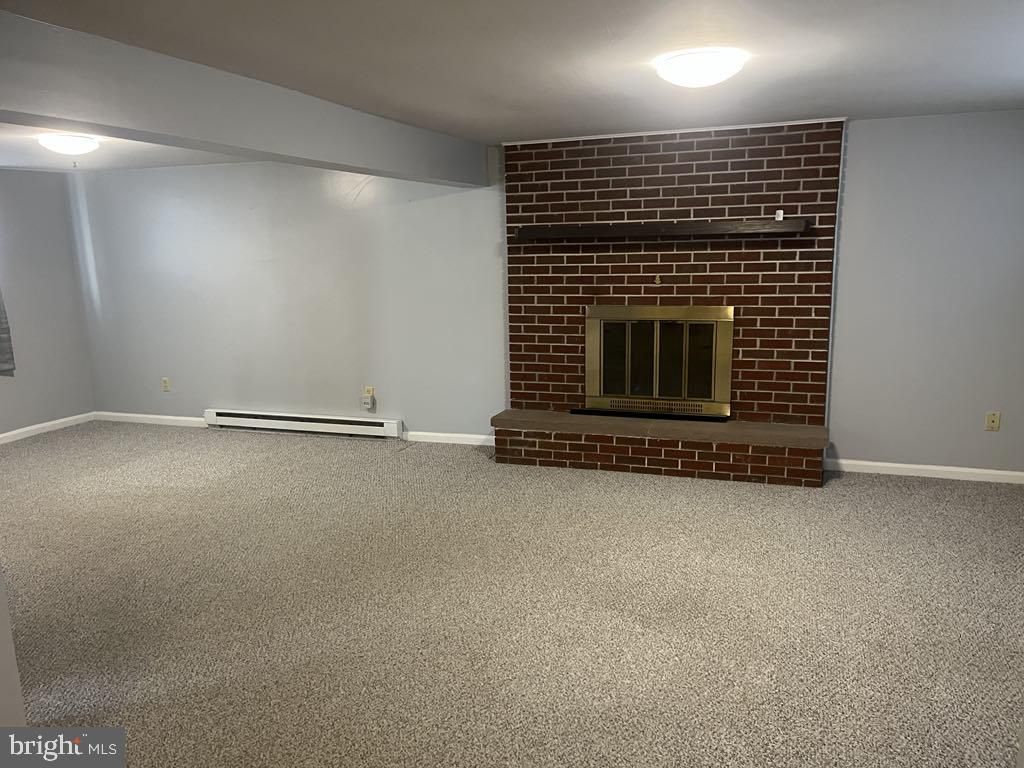 Empty room, Fireplace, Interior, Stone Walls