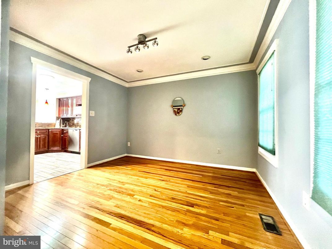 Empty room, Interior, Kitchen, Wood Texture Flooring